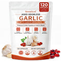 Odorless Garlic Extract Softgels with CoQ10 Ubiquinol and Vitamin K2 120 Softgels J86689