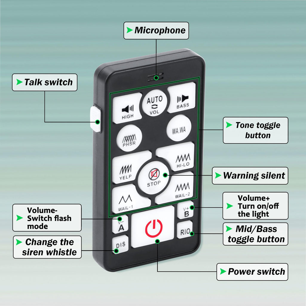 Emergency Siren Pa System F337592