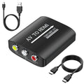 RCA to HDMI AV to HDMI Composite Converter with 3.3ft HDMI Cable F738552