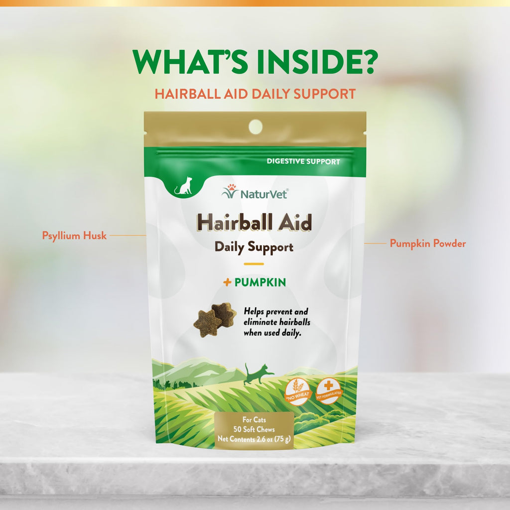 Hairball Remedy Digestive Aid Supplement 50 Soft Chews J996117