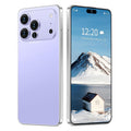Unlocked Cell Phone 16GB+512GB Smartphone 6.99" HD Screen Android 15 5G 7000mAh (Purple) Y43535