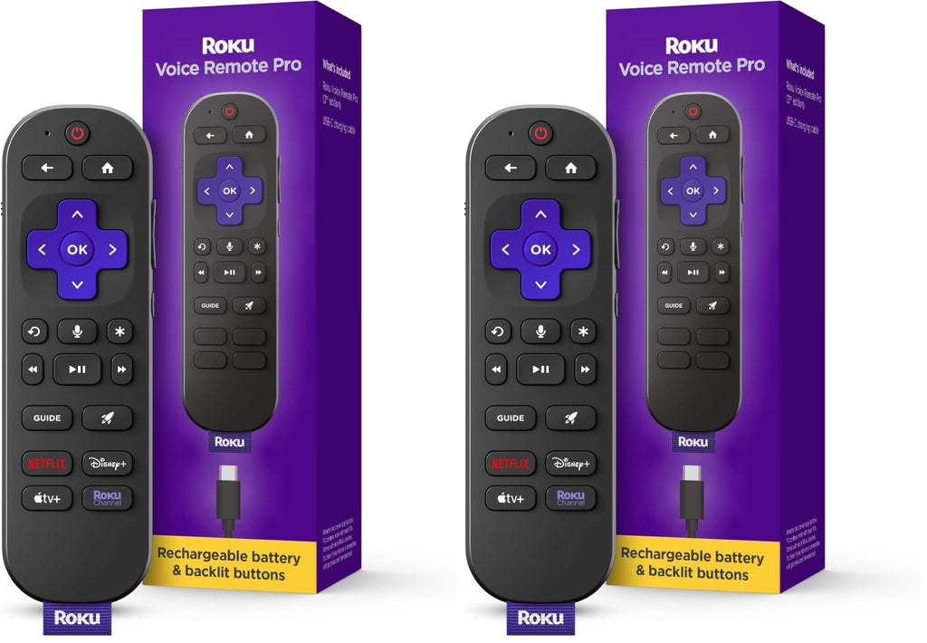 Rechargeable TV Remote Control with Voice Controls Q3380
