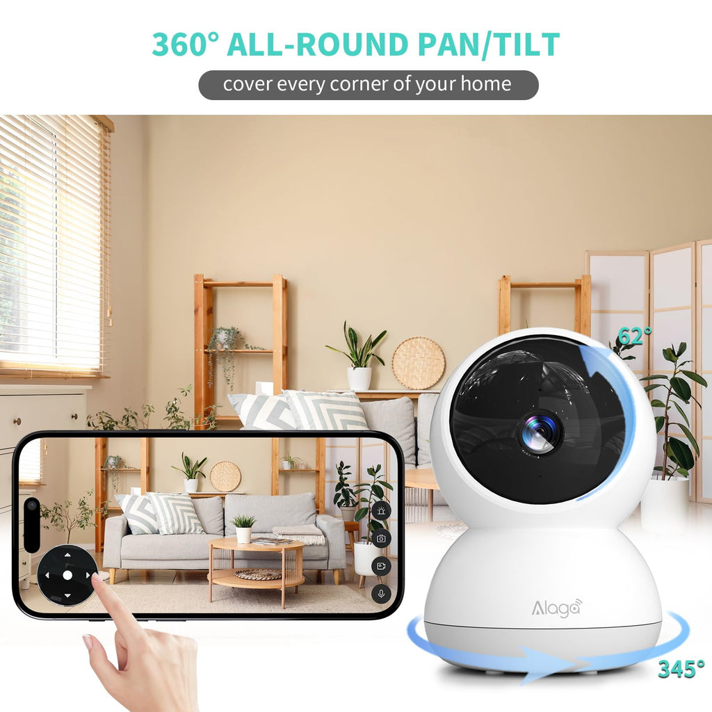 3K HD Indoor Security Camera with Night Vision R3428