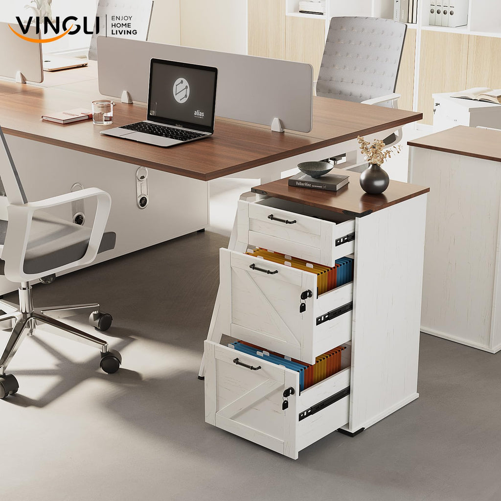 3 Drawer File Cabinet with Lock Q6981