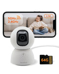 2.5K Indoor Pan-Tilt Security Camera J115348