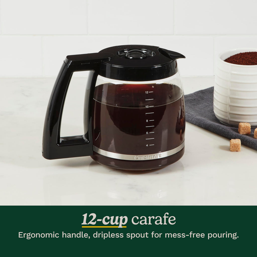 12 Cup Black Stainless Steel Coffee Maker M550750