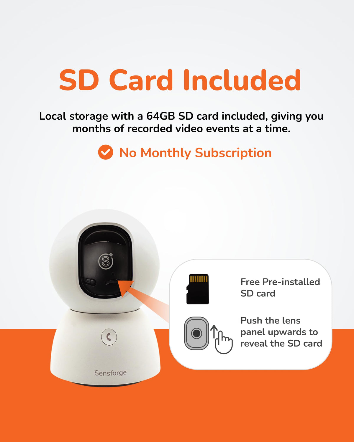 2.5K Indoor Pan-Tilt Security Camera J115348