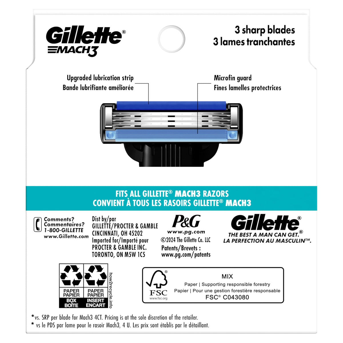 15 Razor Blade Refills Q180393