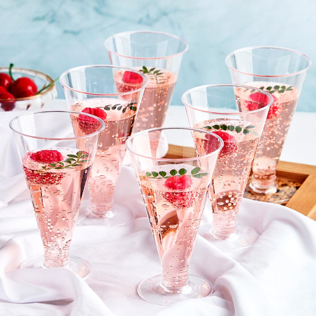 40 PCS 6 oz Plastic Martini Glasses Z126390