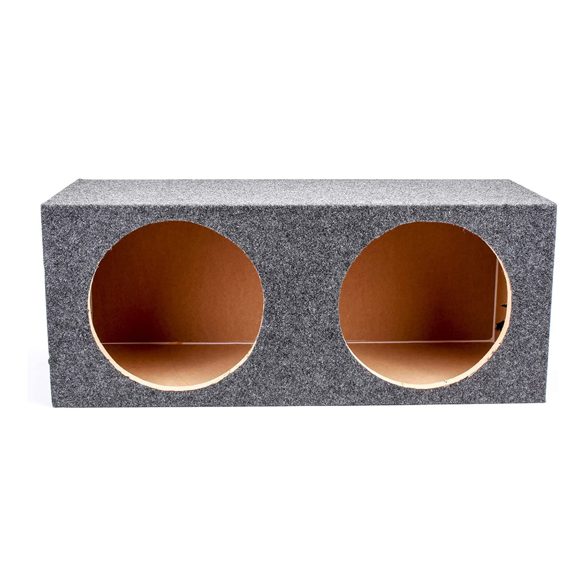 Charcoal Dual 12" Sealed Car Audio Subwoofer Box E272