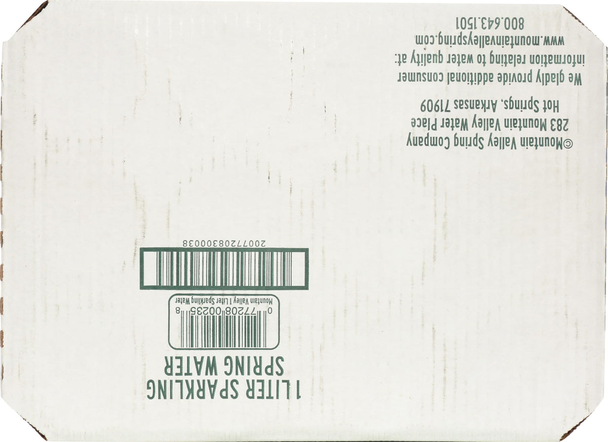 Sparkling Water 12pk 33.8 Fl Oz Q618199