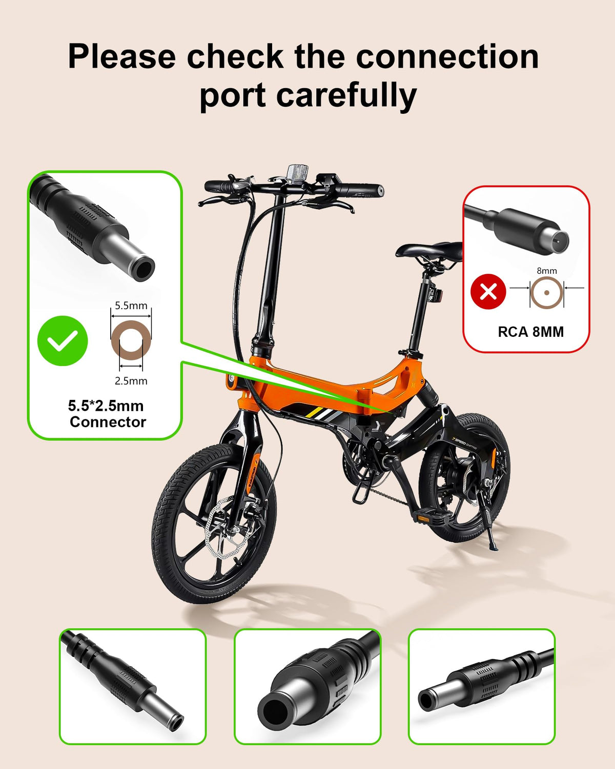 42V Electric Bike Charger E245273