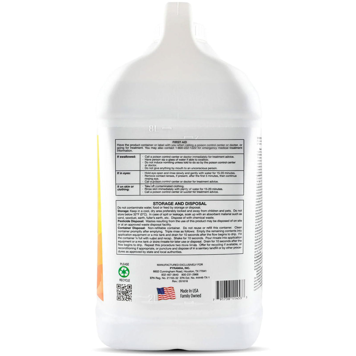 1-10 HP Concentrate Refill 2.5 Gallon Fly Control Y74062