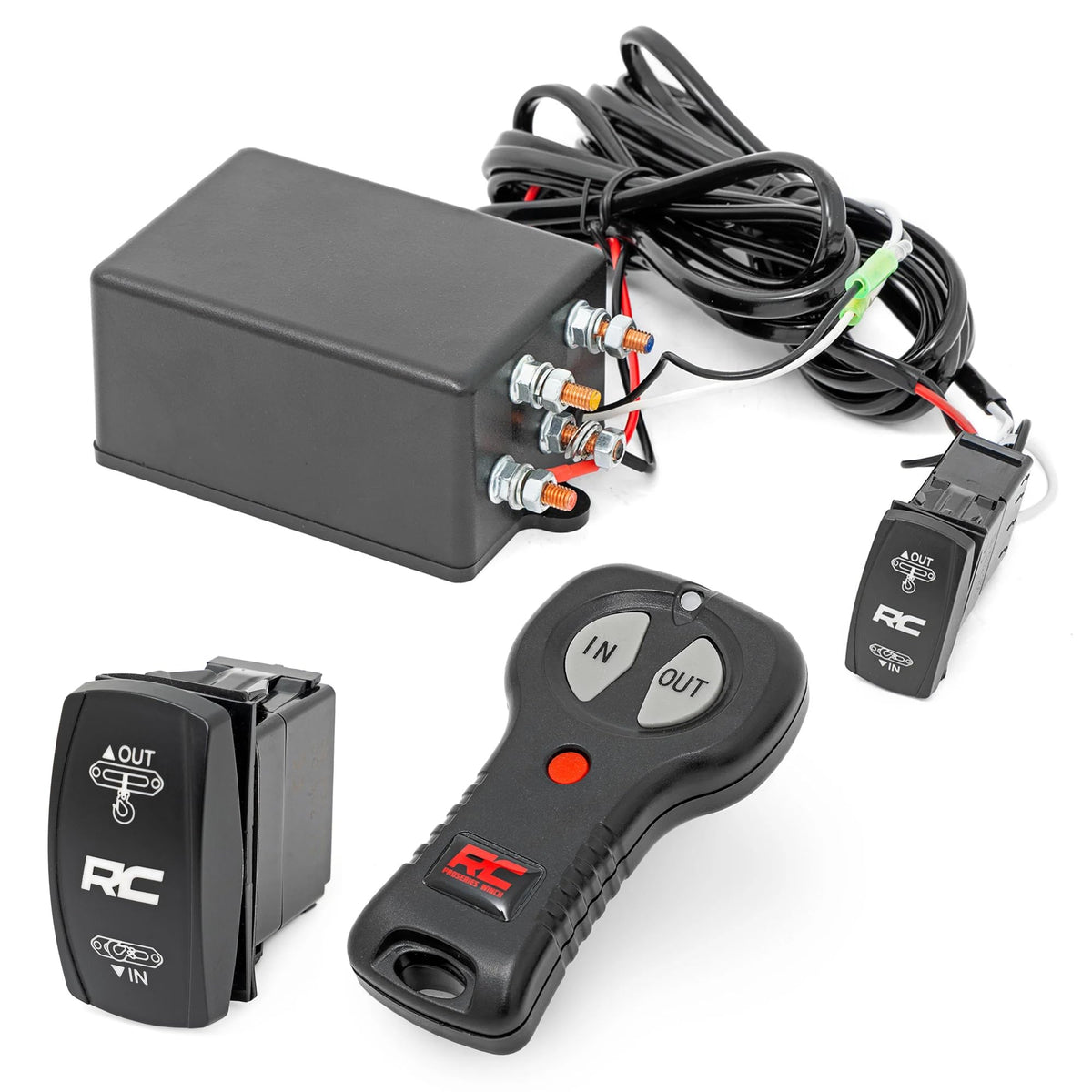 6500 LB Electric Winch with Synthetic Rope and Wireless Remote Q377