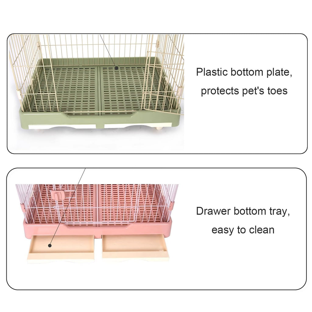 4 Tier Detachable Metal Cat Cage with Hammock M167