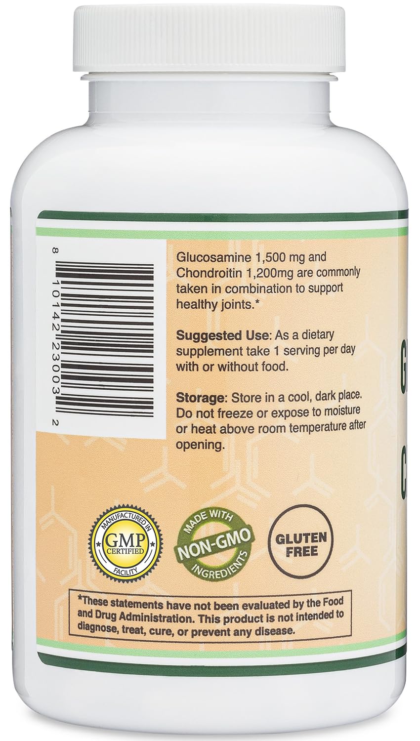 Glucosamine Chondroitin Sulfate 180 Tablets H75920