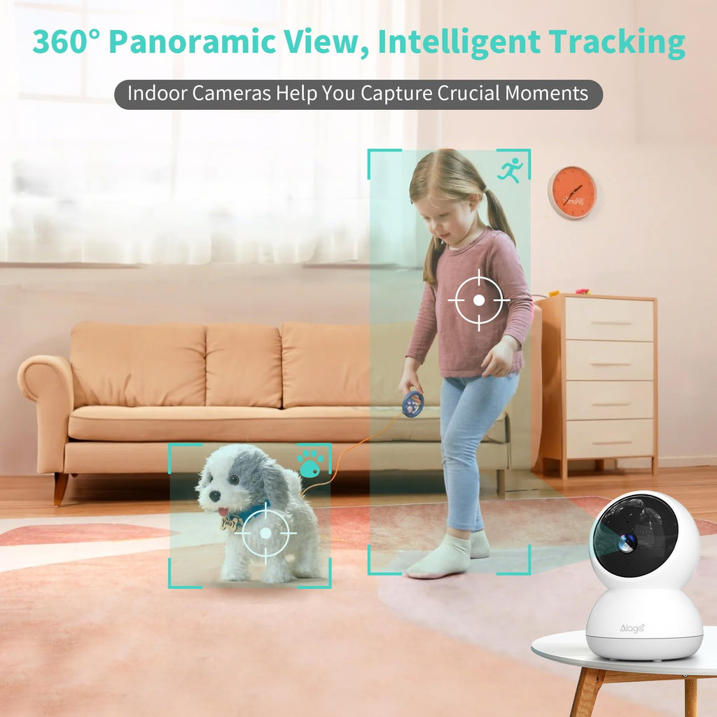 3K HD Indoor Security Camera with Night Vision R3428
