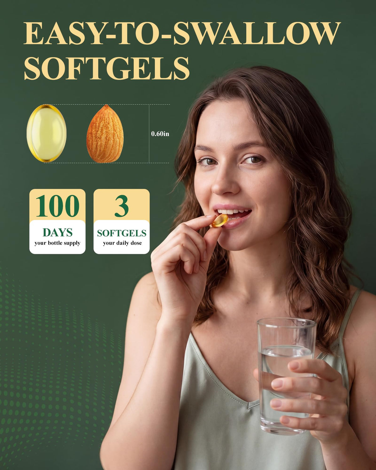 Odorless Garlic Supplement 300 Softgels T235