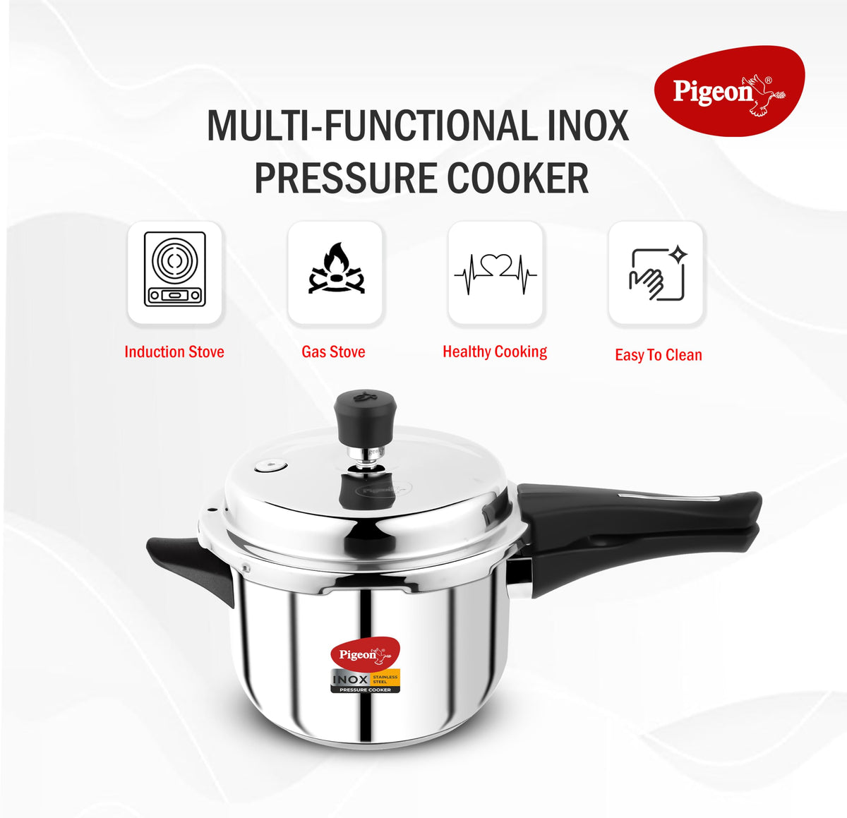 3 Quart Stainless Steel Pressure Cooker O603972