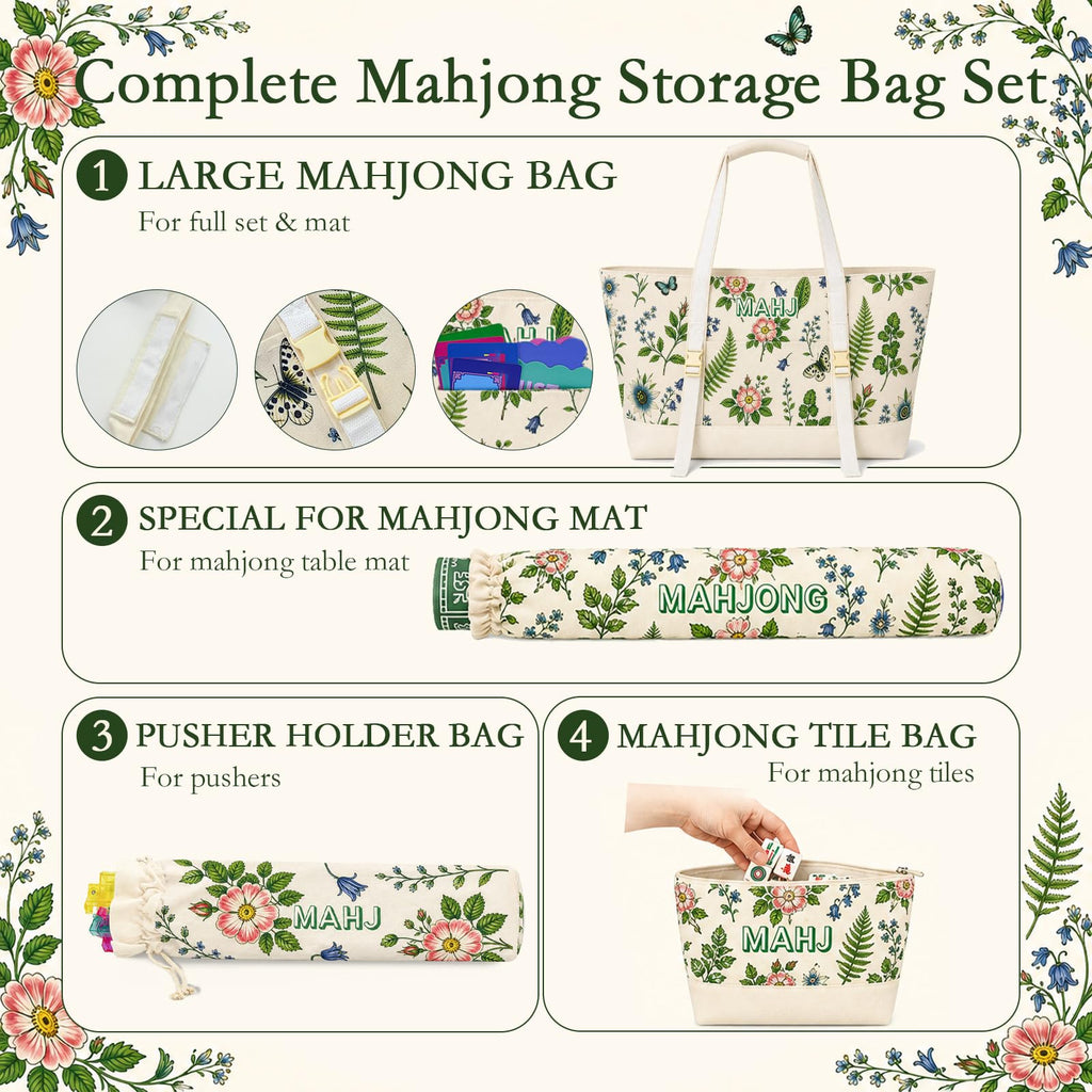 Mahjong Tile Bag Set B67590