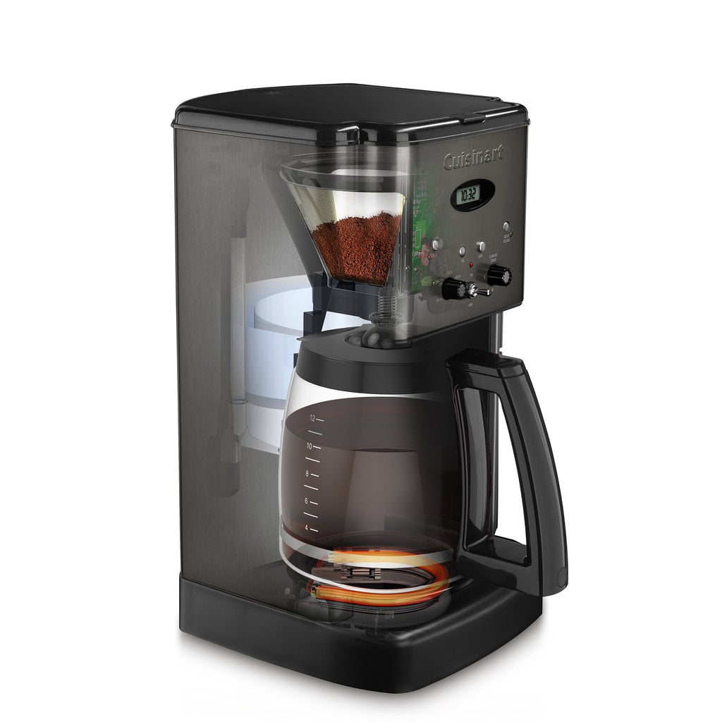 12 Cup Black Stainless Steel Coffee Maker M550750