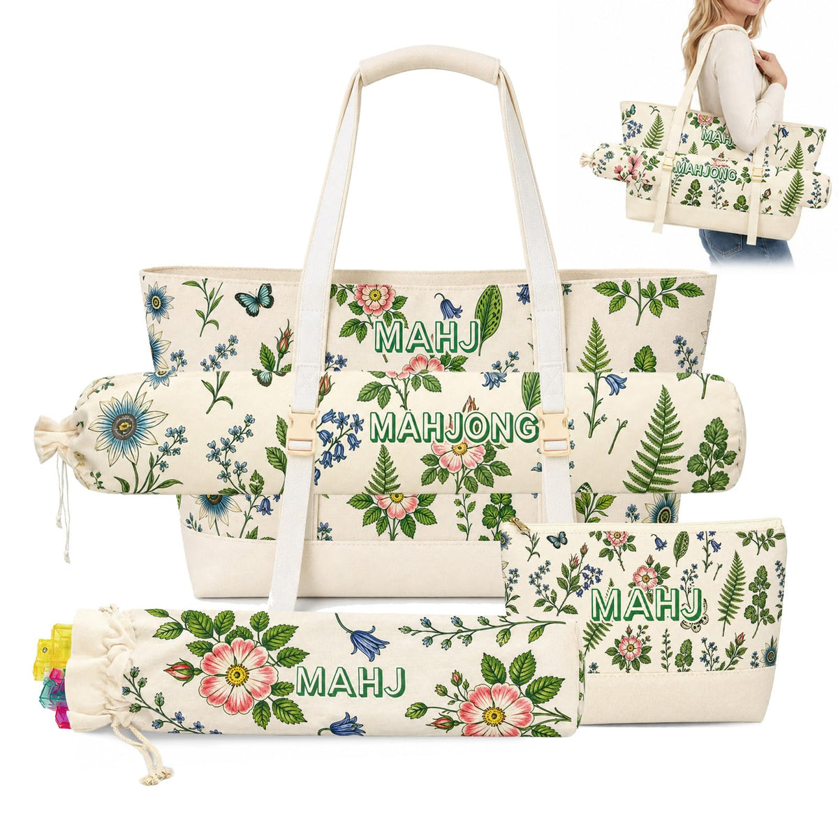 Mahjong Tile Bag Set B67590