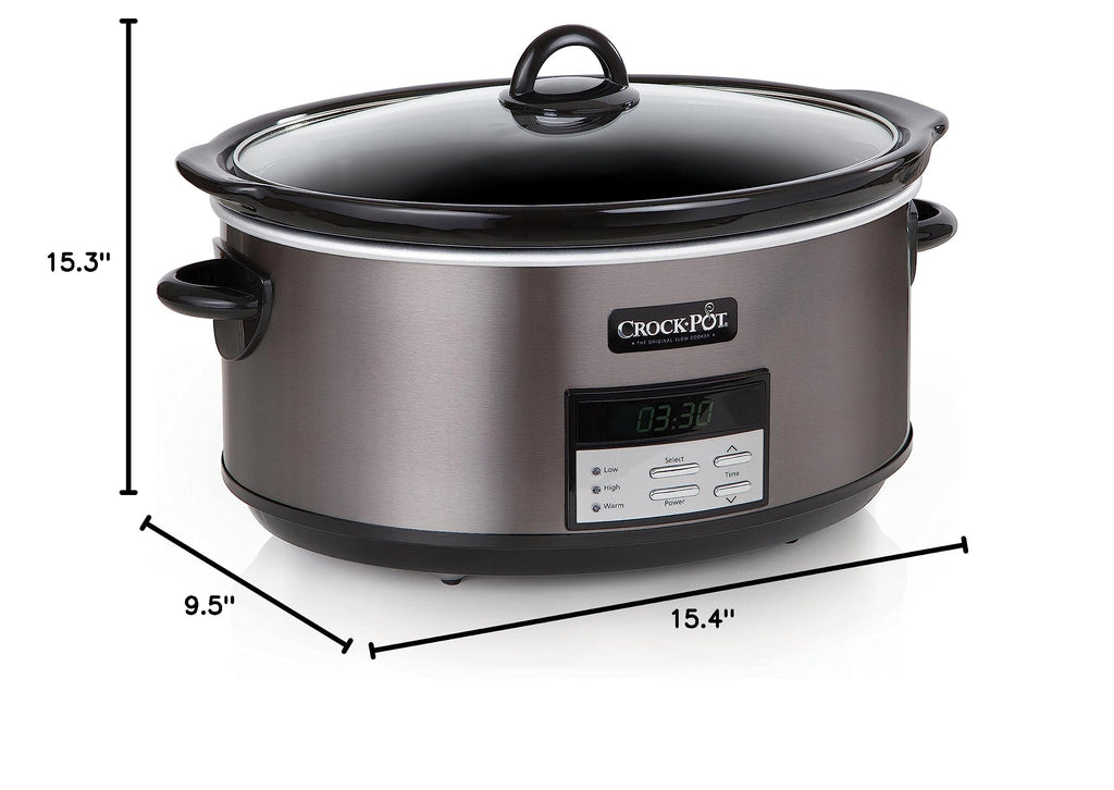 8-Quart Programmable Slow Cooker U824843