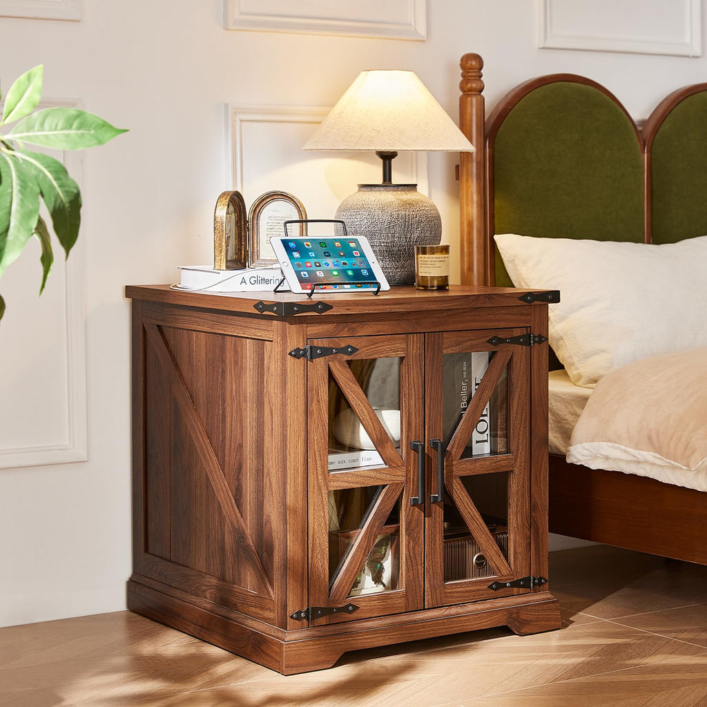 24'' End Table Set 2 with Charger B633