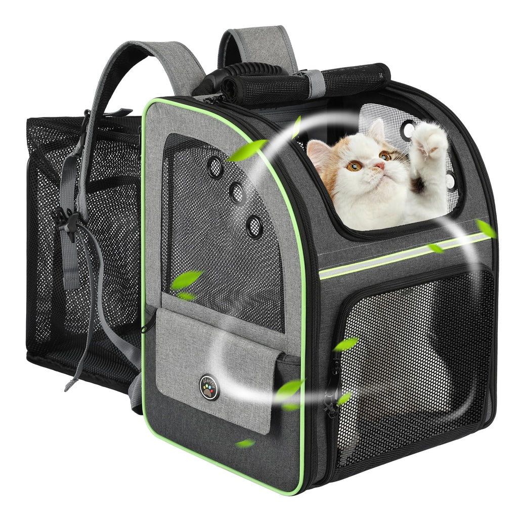 Large Soft Expandable Cat Carrier Backpack J45786