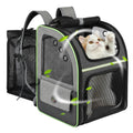 Large Soft Expandable Cat Carrier Backpack J45786