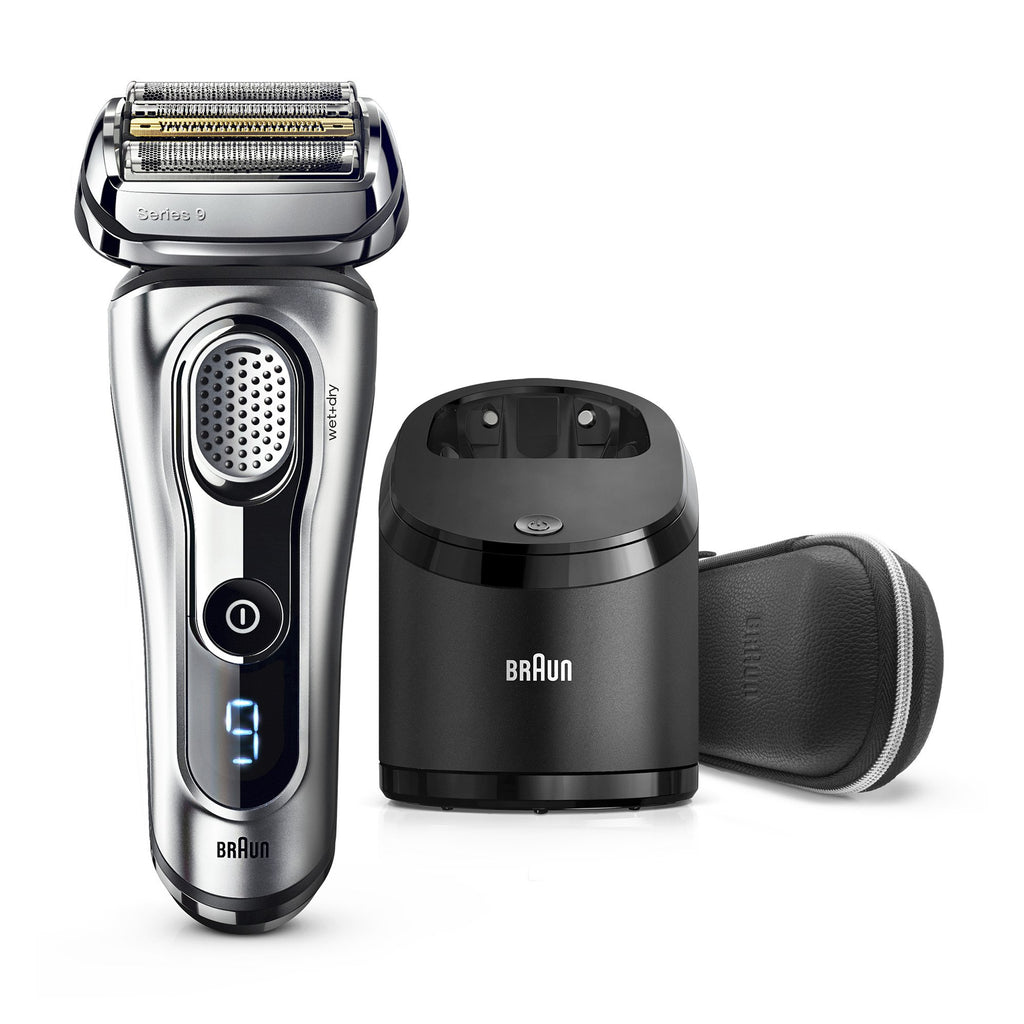 Electric Foil Shaver with Beard Trimmer, Rechargeable, Wet & Dry, 6 Piece Set B118