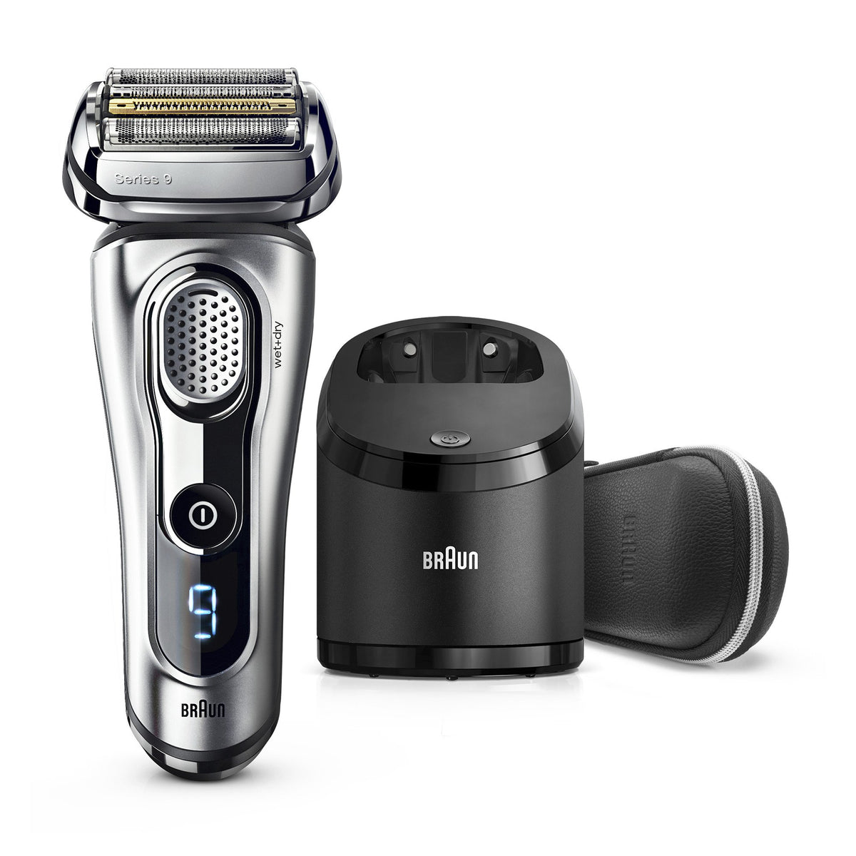 Electric Foil Shaver with Beard Trimmer, Rechargeable, Wet & Dry, 6 Piece Set B118