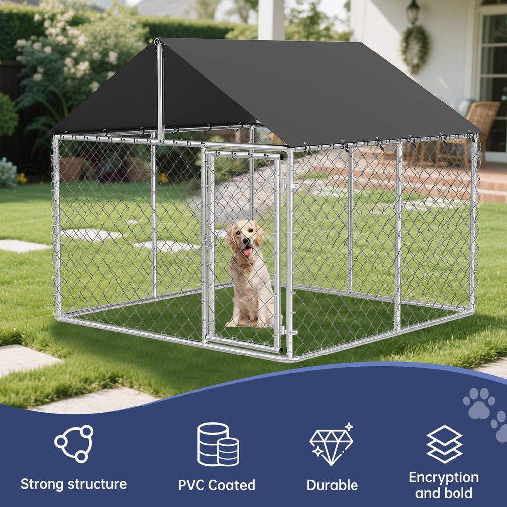 Heavy Duty Steel Mesh Dog Kennel X15103