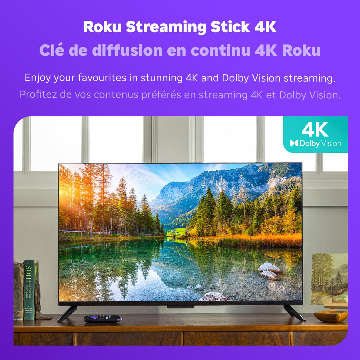 4K Streaming Device with Voice Remote J2771