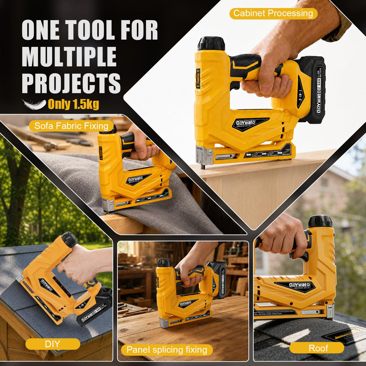 21V Cordless Staple Gun D702053