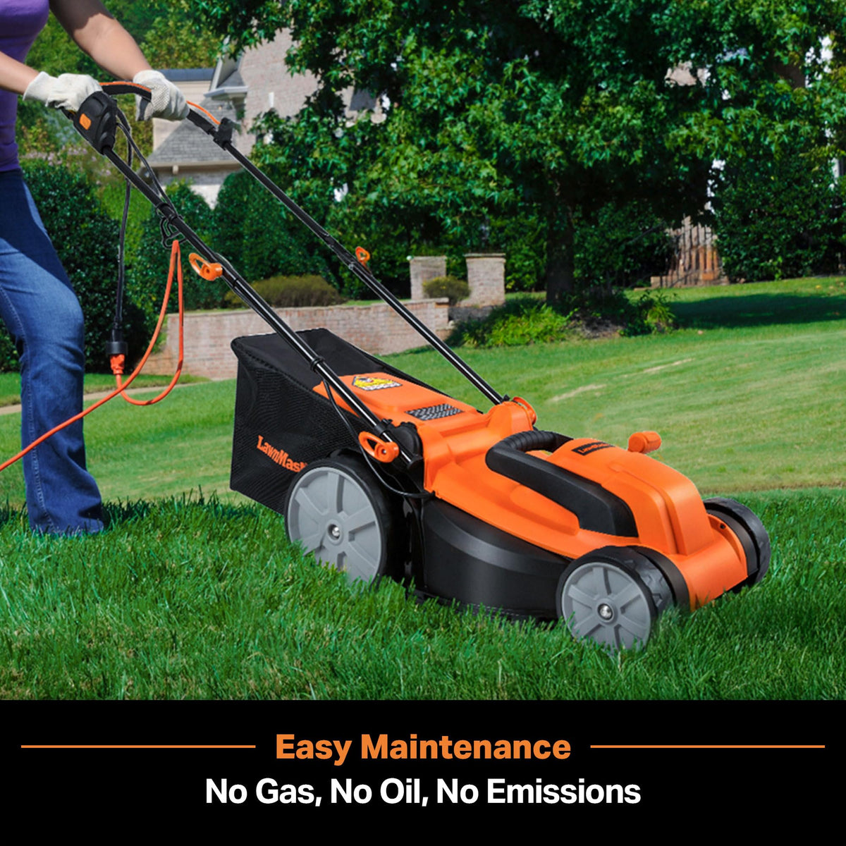 Electric 16-Inch 12AMP Lawn Mower J97973