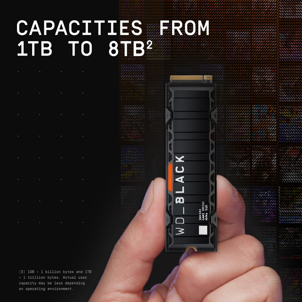 2TB NVMe M.2 2280 Internal SSD with Heatsink V899851