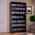 55" Metal Media Storage Cabinet with 6 Adjustable Shelves S293