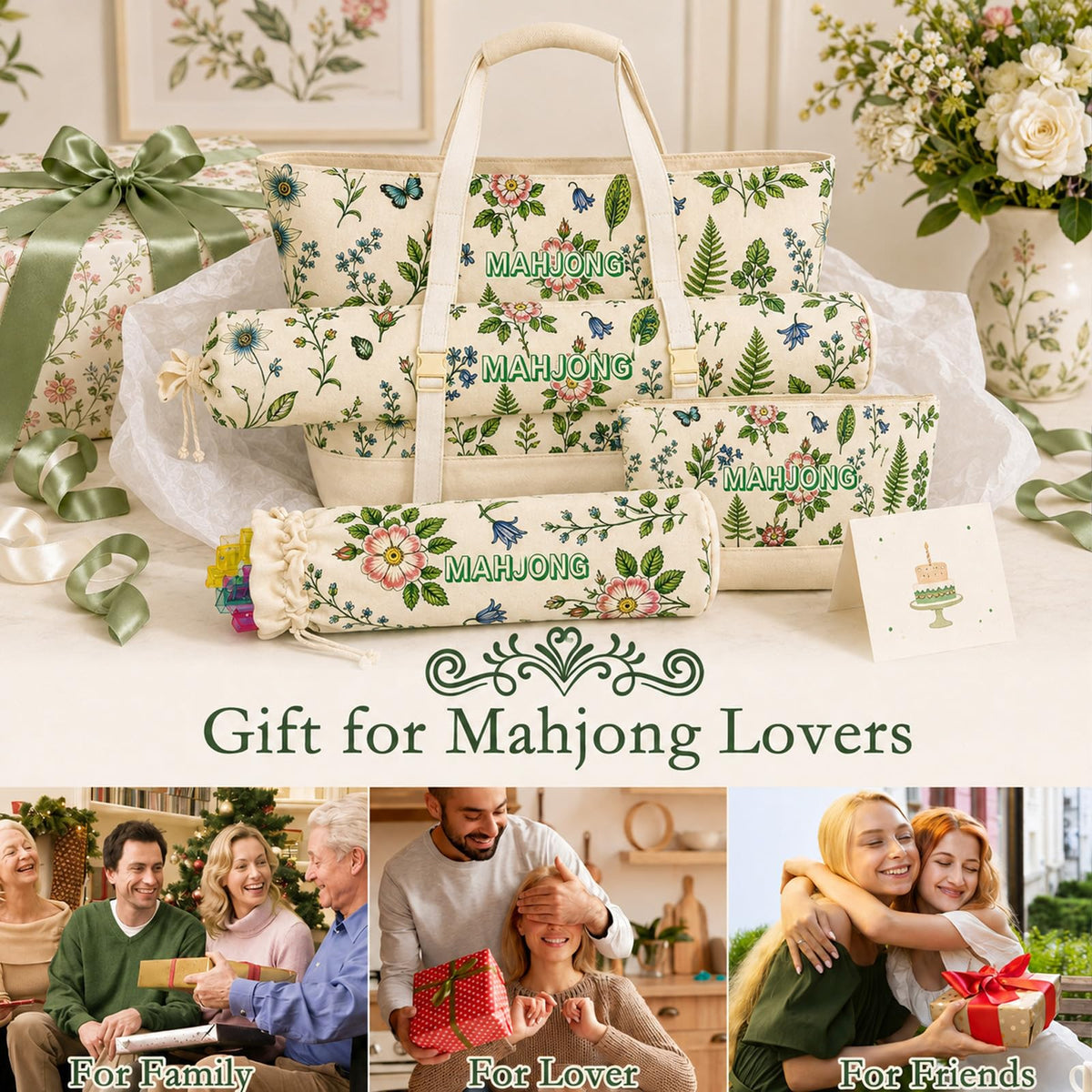 Mahjong Tile Bag Set B67590