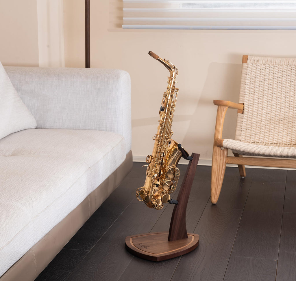 Saxophone Stand with Soft Silicone Yokes R2919