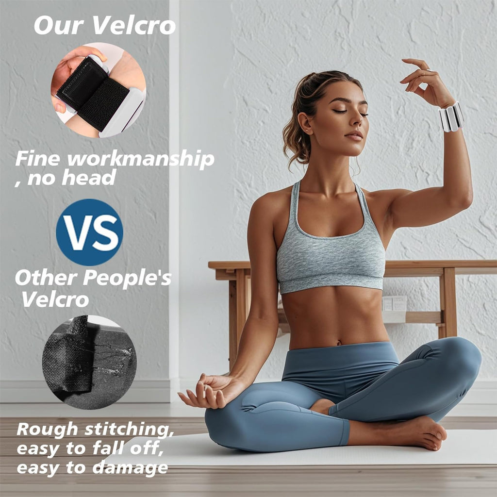 Adjustable Silicone Wrist and Ankle Weights Set of 2 W5251