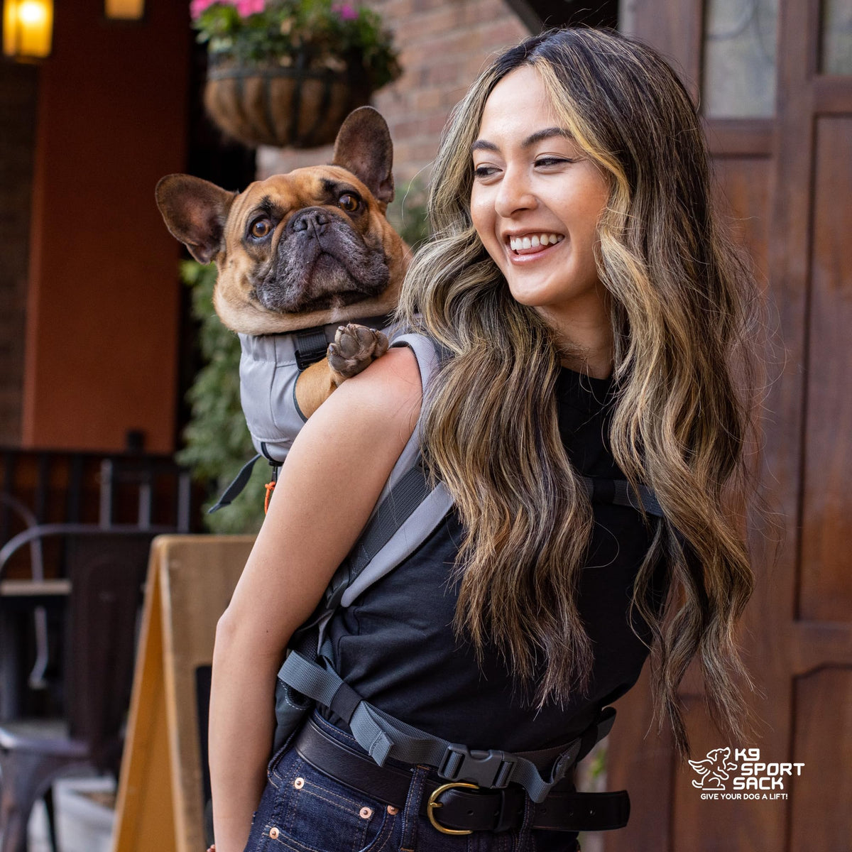 Small Backpack-Style Dog Carrier W618
