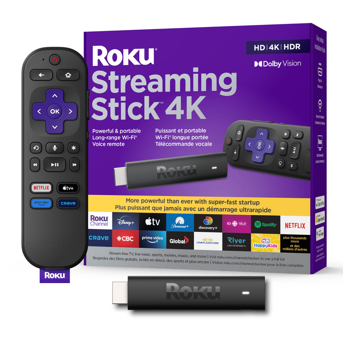 4K Streaming Device with Voice Remote J2771