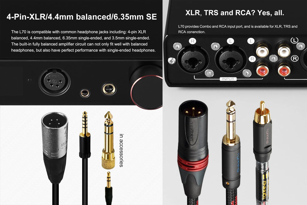 Fully Balanced Headphone Amp 7500mW Black B938637