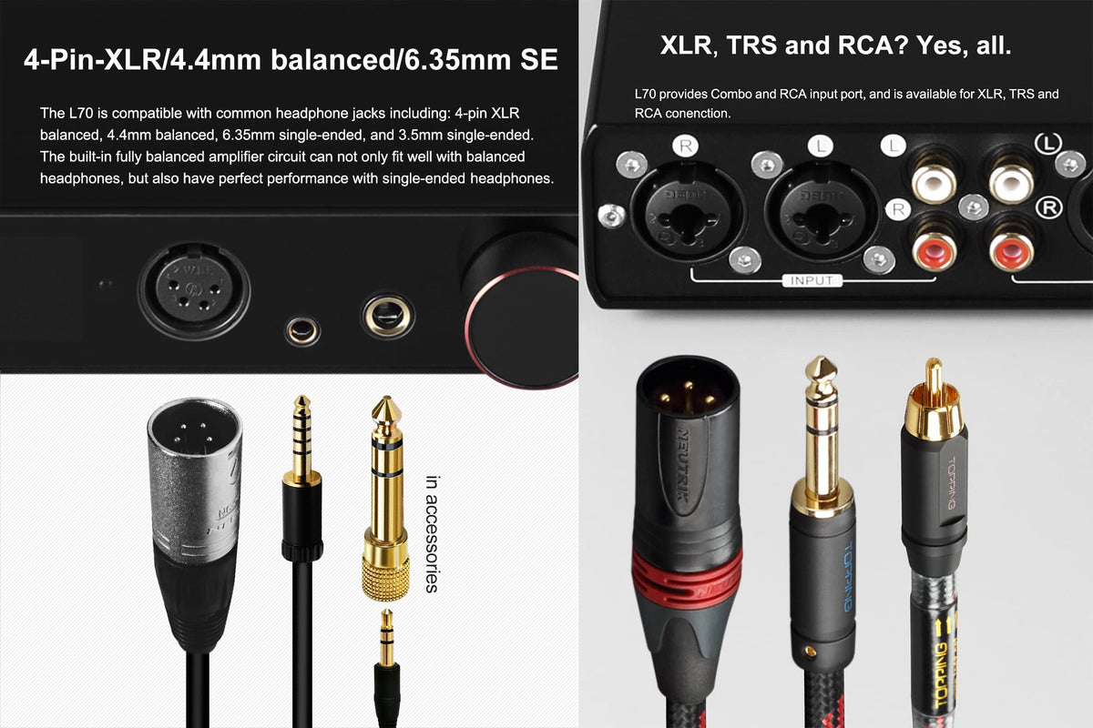 Fully Balanced Headphone Amp 7500mW Black B938637