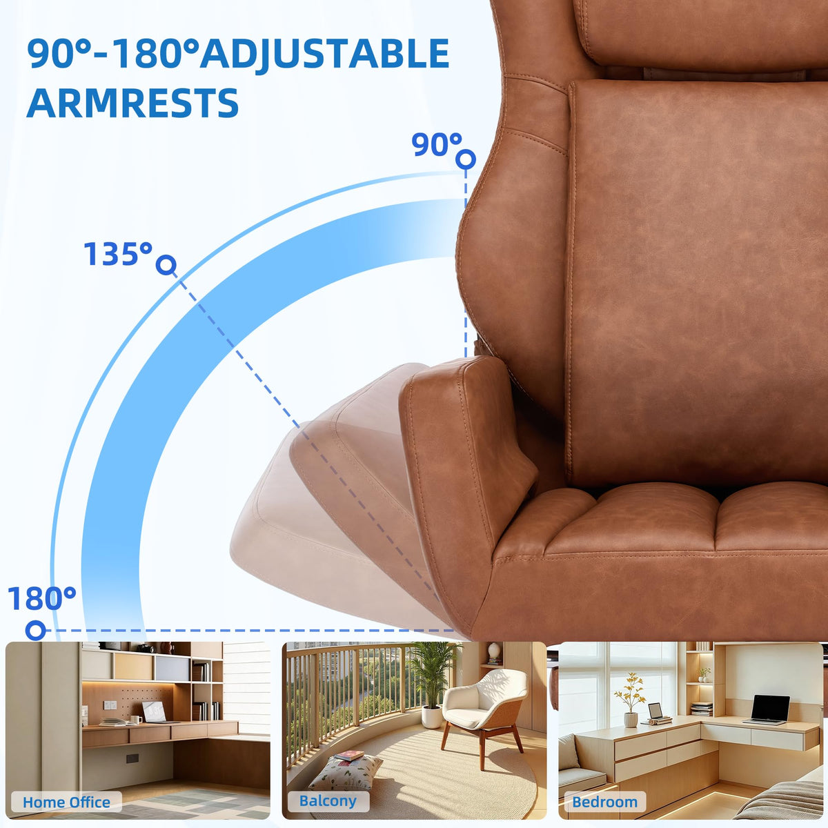 3D Kneading Massage Office Chair L556030