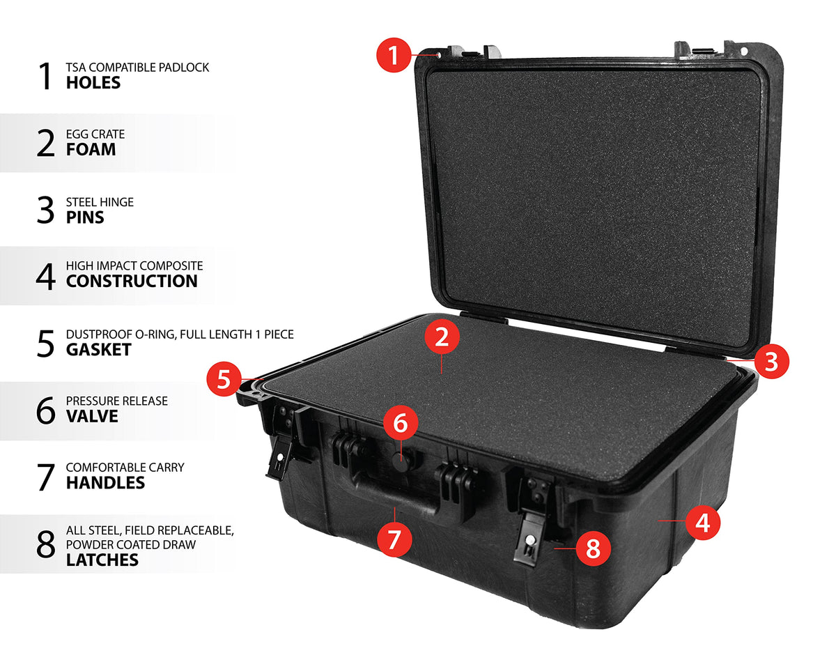Hard-Sided Travel Cases J1693