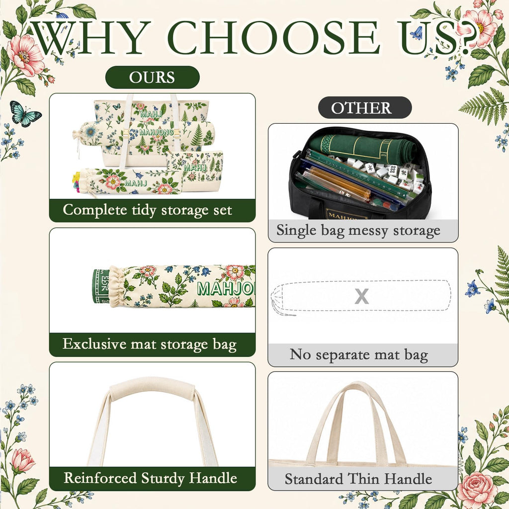 Mahjong Tile Bag Set B67590