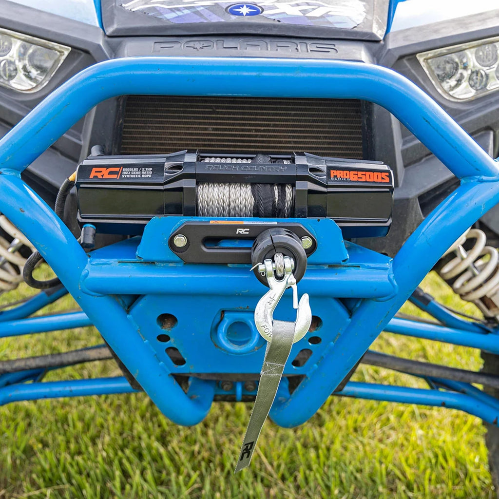 6500 LB Electric Winch with Synthetic Rope and Wireless Remote Q377