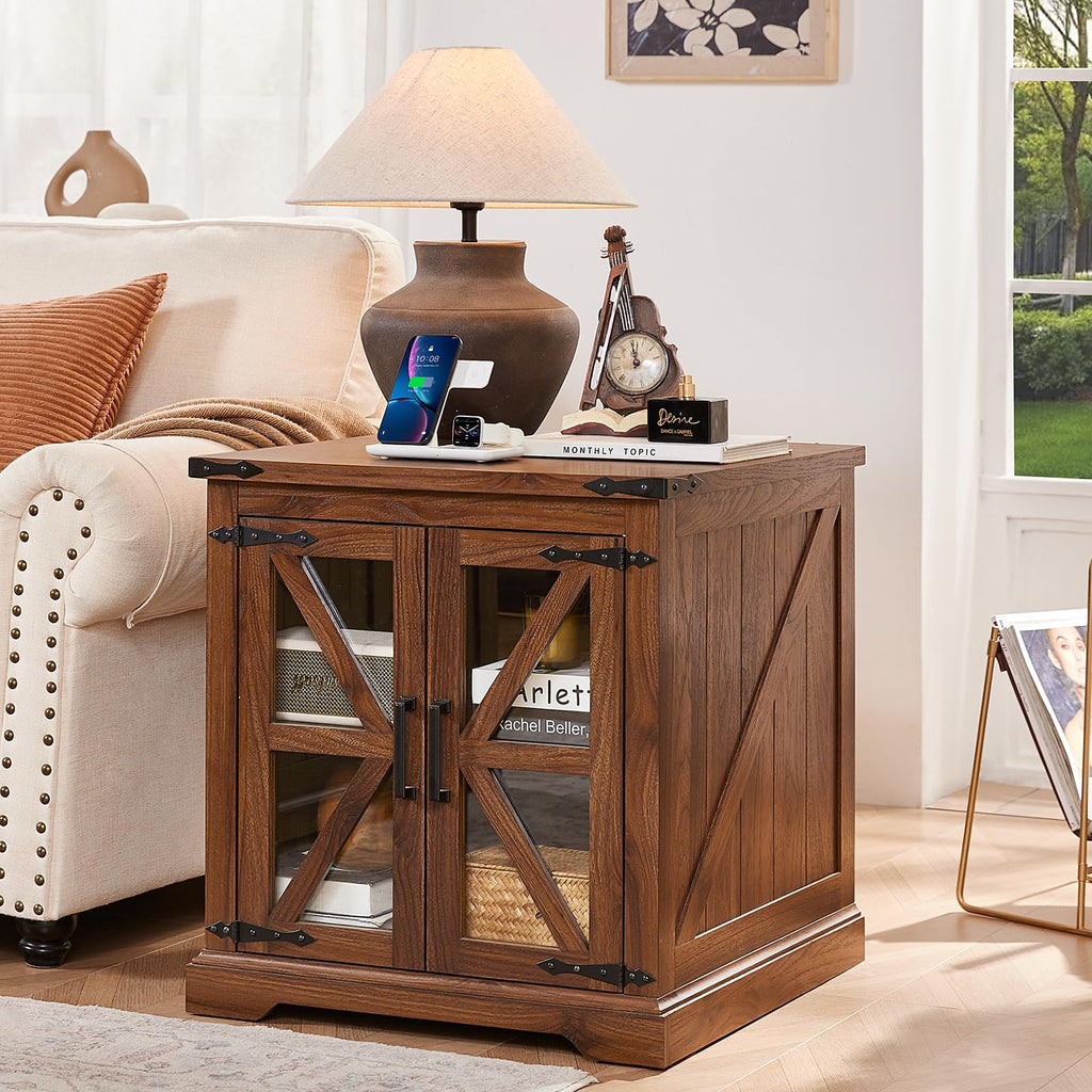24'' End Table Set 2 with Charger B633